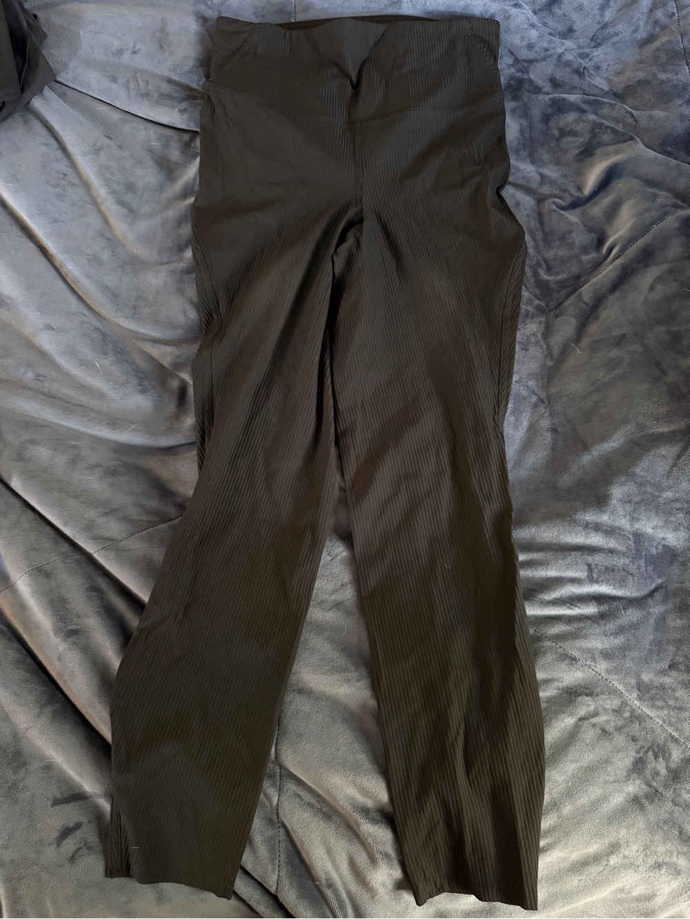 Base Pace lululemon athletica Black Ribbed Leggings